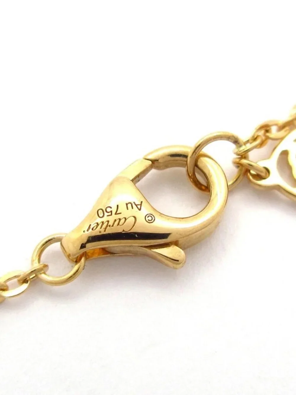 Cartier Trinity Pendant, Small Model 18K Tri-color Necklace